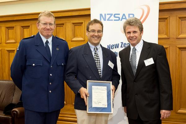 Police Constable Brent Swanson, Tony Delaney and Mark Quickfall